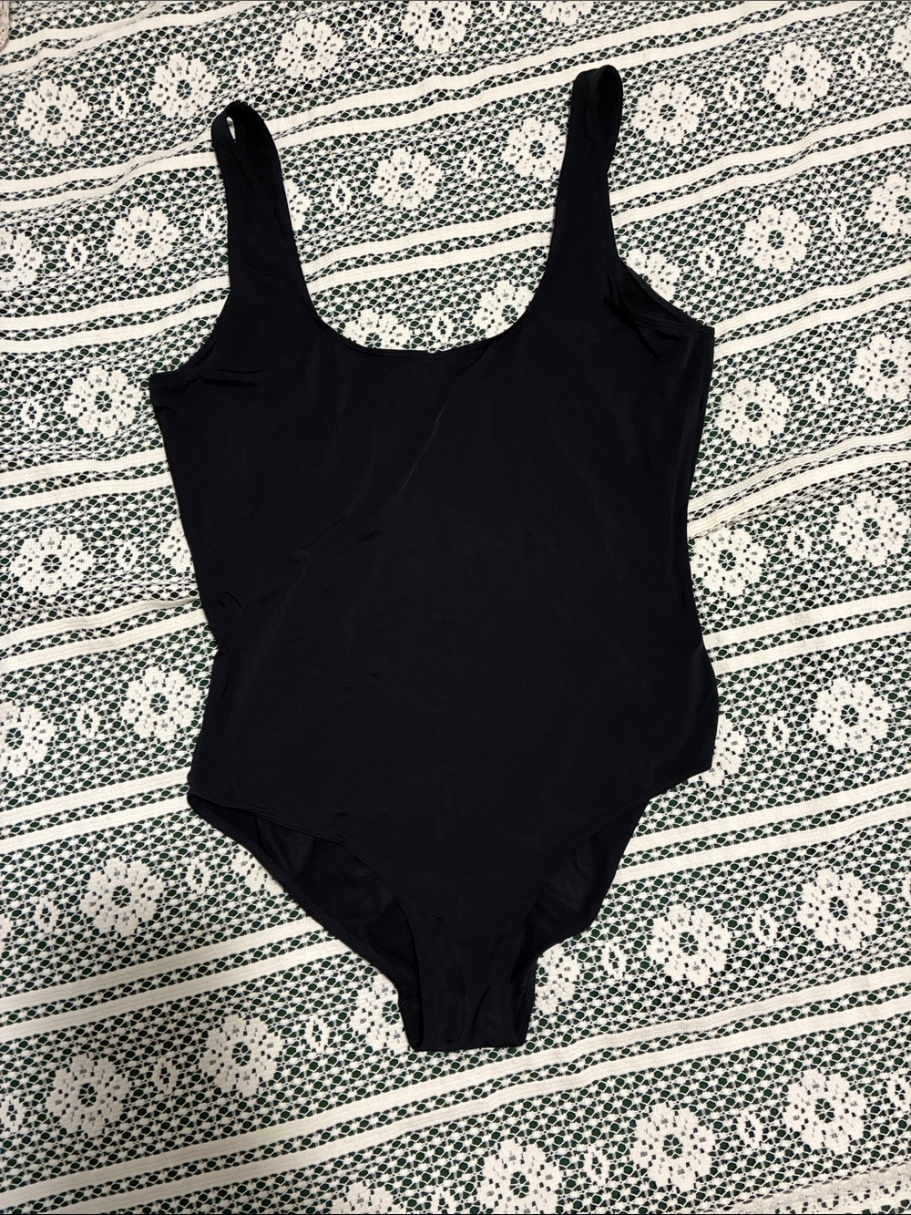 Parade Silky Black Womens Bodysuit